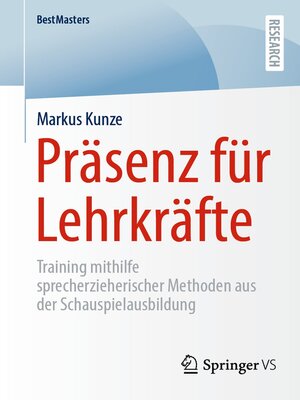 cover image of Präsenz für Lehrkräfte